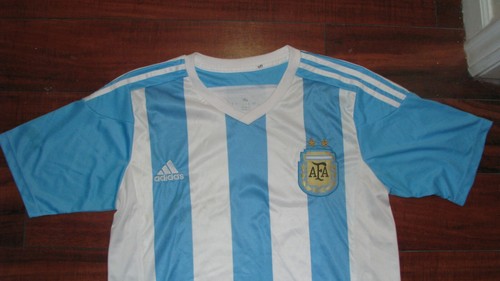 Adidas Argentina 2019 world cup soccer jersey Somos Todos patch mens small  | eBay