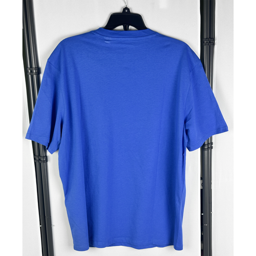 Armani Exchange Men's Relaxed Fit Logo Short Sleeve Shirt Blue Size Large - Bild 2 von 3