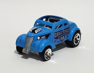 Voiture Hot Wheels 1/64 Pass'n Gasser Golden Age + Dragster Arbre De Noël - Édition 2017 - Neuf