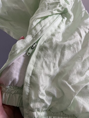 Women’s Neon Light Green Nylon Jogger/track Pants Xl - 第 4/7 張圖片