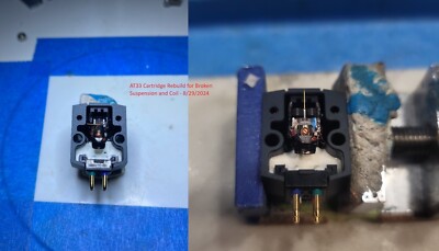 Accuphase Cartridge Coil & Suspension Fix/Repair Service