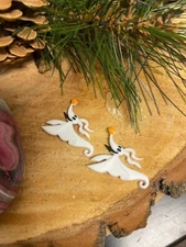 Zero from Nightmare Before Christmas post earrings