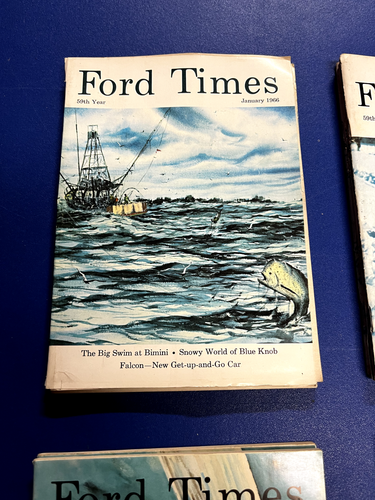 Ford Times Magazine - 1966 - Great Condition!! - You Choose - Foto 2 di 13