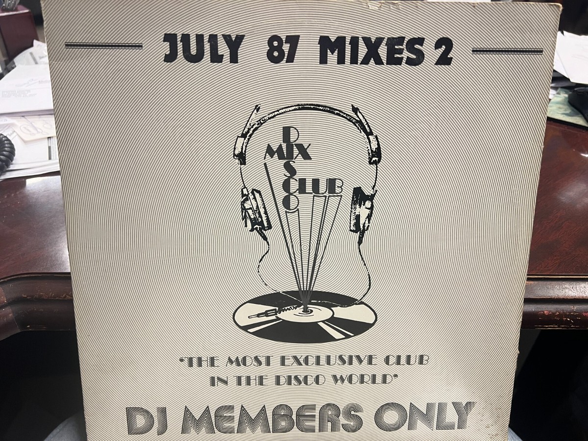 DISCO MIX CLUB DMC #54 7/87 3xLP WHITNEY HOUSTON ERASURE JANET