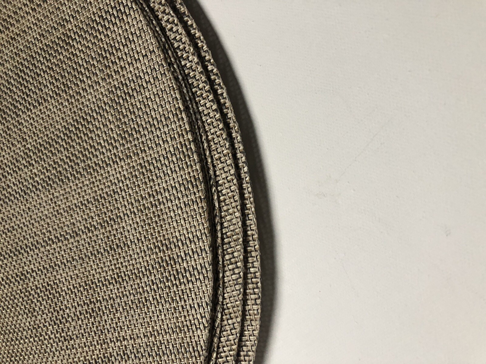 Chilewich Basketweave Woven Vinyl Round Placemat Individually Sold NEW