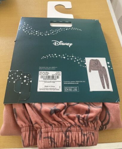 TU MÄDCHEN DISNEY BAMBI WEICHER WEIHNACHTEN LANGARM/BEIN PYJAMA 2-3 JAHRE NEU MIT ETIKETT - Bild 11 von 15