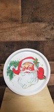 Vintage 10 3/4" MUD PIE SANTA CLAUS PLATE