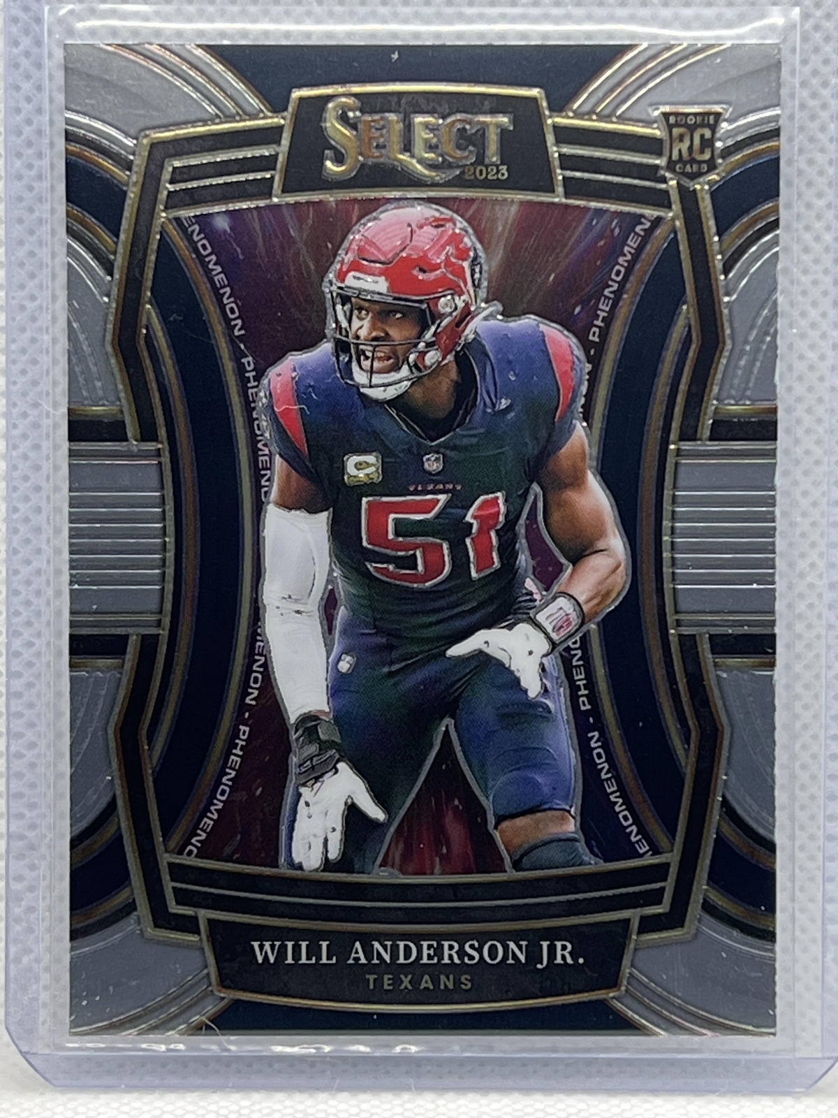 2023 Panini Select #PH-WAN Will Anderson Jr. Phenomenon