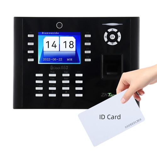ZKteco iclock660 TCP/IP Fingerabdruckerkennung Zeiterfassung & Zugangskontrolle - Bild 12 von 15