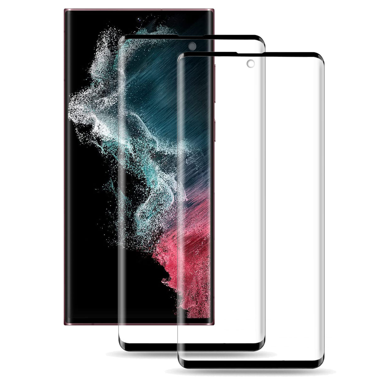 Case Friendly Tempered Glass Screen Protector For Samsung Galaxy S22