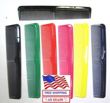Choose Quantity--9 Inch Long Hair Combs, Professional Styling, ASST RANDOM COLOR