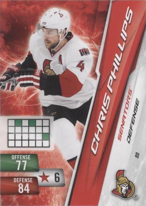 2010-11 Panini Adrenalyn XL - Chris Phillips #88 - 1 of 1