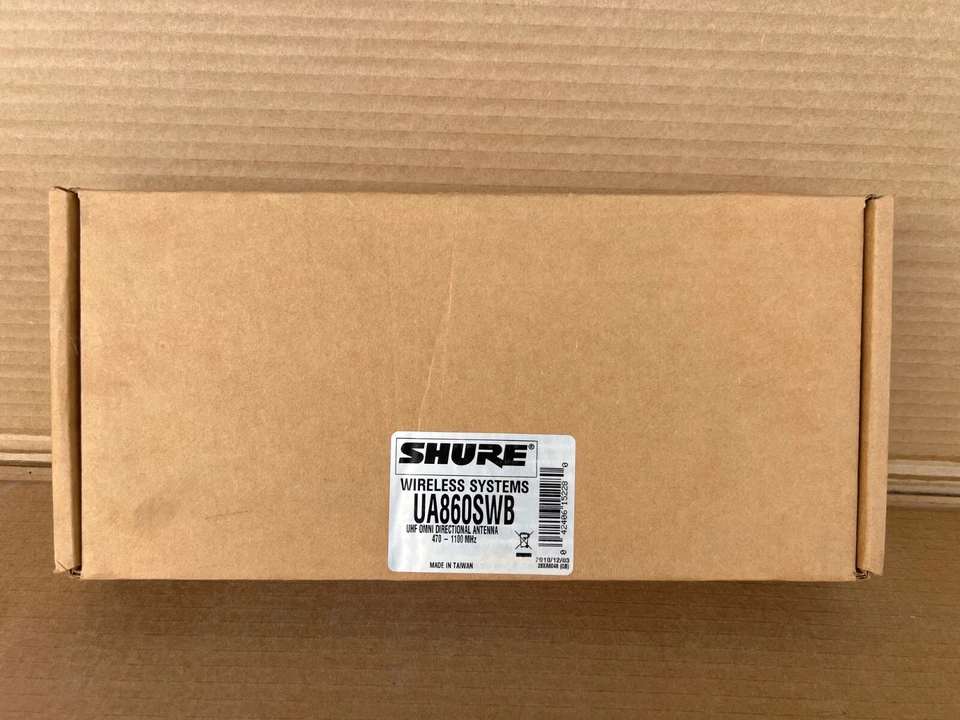 Shure UA860SWB Passive Omnidirektionale Antenne (470 Bis 1100 MHz) Versiegelt