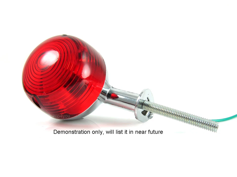 Yamaha AT CS DT HS GT80 L5T LB R5 YR1 2 YCS1 XS1 XS2 Turn Signal Indicator Lens Foto 3 de 3