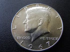 1967 Kennedy Silver Half Dollar Coin (#2)