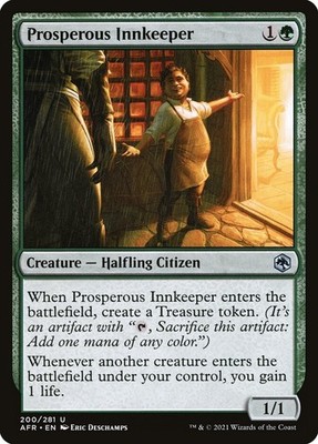 MTG - Prosperous Innkeeper - AFR 200/281 - Adventures in the Forgotten Realms