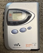 SONY Walkman WM-FX290 Cassette Player  AM/FM Radio New Belt Tested Working Nice