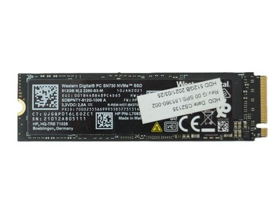 Western Digital 512GB M.2 NVMe Internal Laptop SSD Tested, Wiped - PC SN730