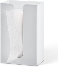 Magnetic Dryer Sheet Holder,Dryer Sheet Container Dispenser,Metal,White