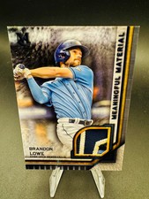 2023 Topps Museum Collection Brandon Lowe Mmr-bl Relic Patch Memorabilia 1020 2023 Topps Museum Collection Brandon Lowe Mmr-bl Relic Patch Memorabilia 1020