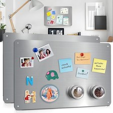 2xMagnettafel Magnetboard Metall Magnettafel Magnetwand Magnetisch Pinnwand