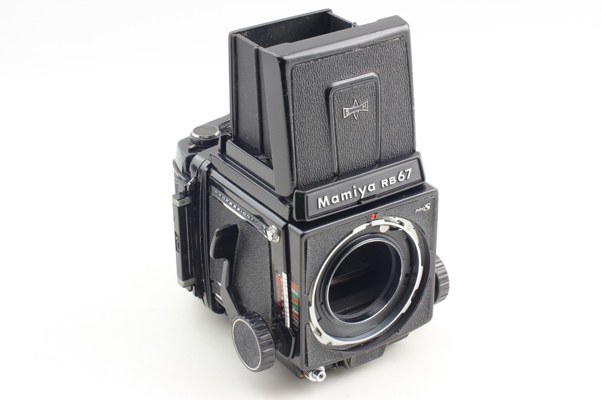 Exc+5] Mamiya RB67 Pro S Film Camera Sekor C 127mm f/3.8