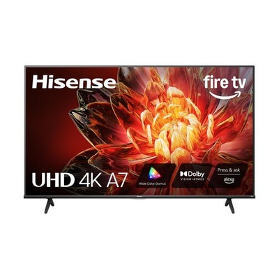 Hisense 50'' Class A7 Series (50A7NF) 4K UHD Smart TV, Voice Remote with Alexa,
