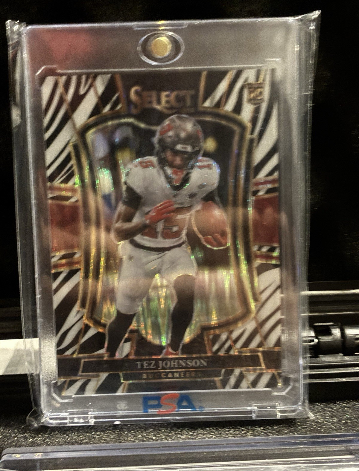 Tez Johnson Panini Select #138 Zebra