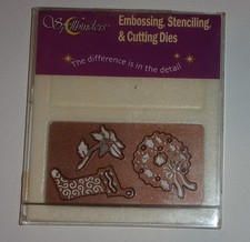 Spellbinders Embossing Stenciling & Cutting Dies WREATH & STOCKINGS NIP