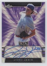 2019 Leaf Metal Draft Purple Wave 10/15 Jimmy Lewis #BA-JL1 Auto 0xs1