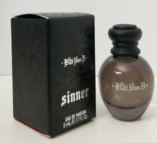 KAT VON D. SINNER Eau de Parfum 5 ml / 0.17 oz SPLASH Deluxe MINI Free Shipping