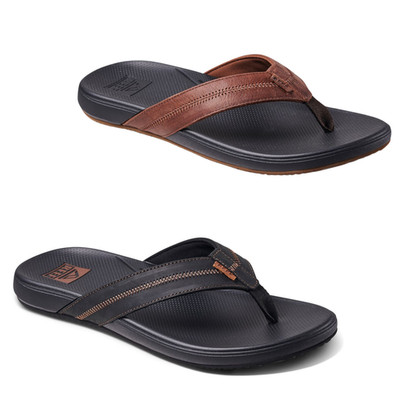 Reef Herren Cushion Phantom 2.0 Leder Sommer Sandalen Zehentrenner Flip Flops