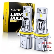 Latest 9007 Bulbs, 50000LM 1000 Brightness 6500K Cool White, Direct 9007/HB5