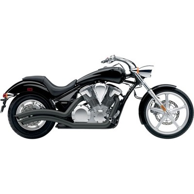 Cobra Speedster Swept Exhaust - Black - VT1300 1233B