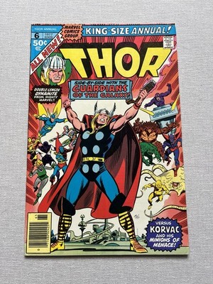 Thor Annual #6, 1977. First Cover, 2nd Appearance And Origin Of Korvac. Key Book