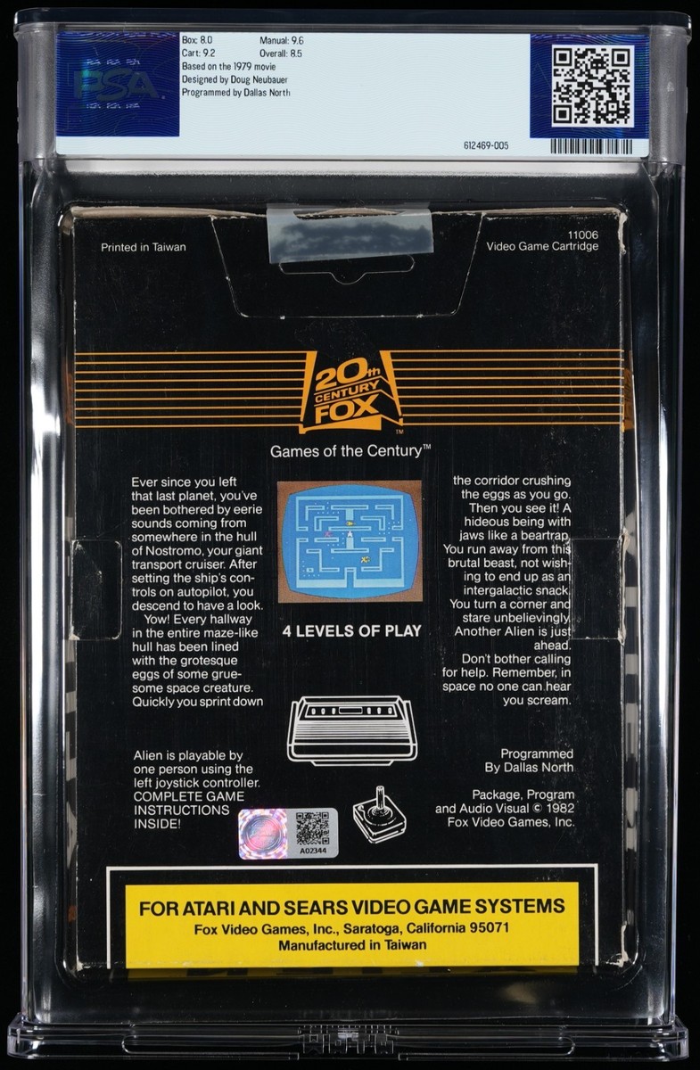 Alien (Atari 2600, 1982) for sale online | eBay