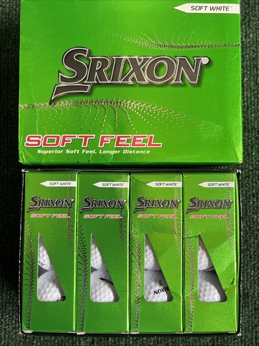 Srixon Soft Feel Golf Balls ( 2 Dozen) NEW With Logos - Picture 2 of 4