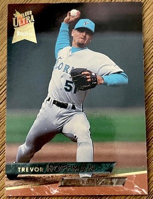 1993 Fleer Ultra Rookie Trevor Hoffman #378 Florida Marlins MLB Baseball Pitcher