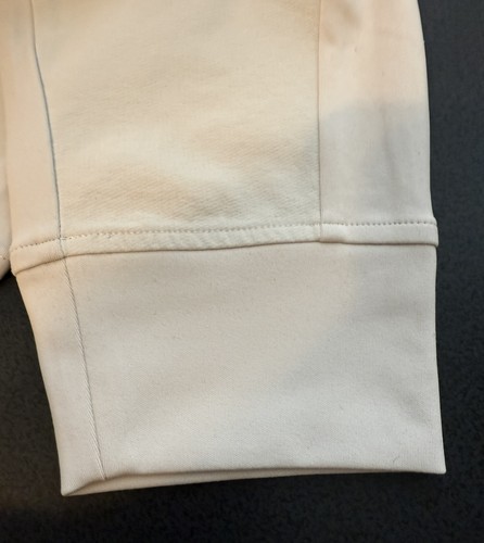 Athleta Damen Jogginghose Größe 8 Creme Kordelzug Taille Reißverschlusstaschen - Bild 7 von 7