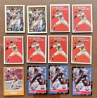1988 Vintage Nolan Ryan 12 Card Lot: Topps Score Donruss - All NM Condition
