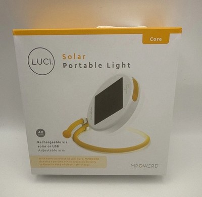 MPOWERD Luci Core Solar Portable Light   New in Sealed Box