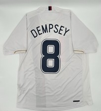 Usa 2006/2007 Home #8 Donovan Authentic Nike Soccer Jersey (M)