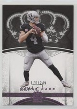 2017 Panini Preferred Crown Royale Pink 176/249 Derek Carr #57 fm0