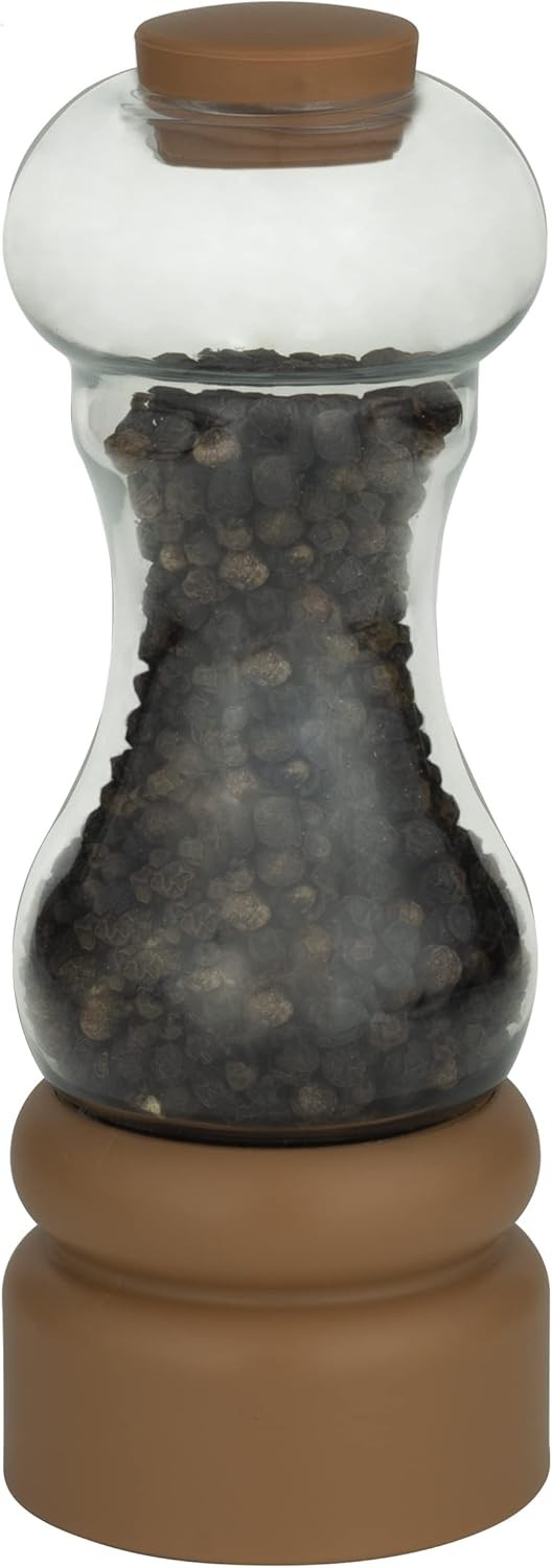 Grunwerg SP-110RD Salt or Pepper Mill, Plastic, Clay Red