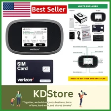 Verizon Jetpack 8800L – Global 4G Hotspot with Free VPN & Long Battery