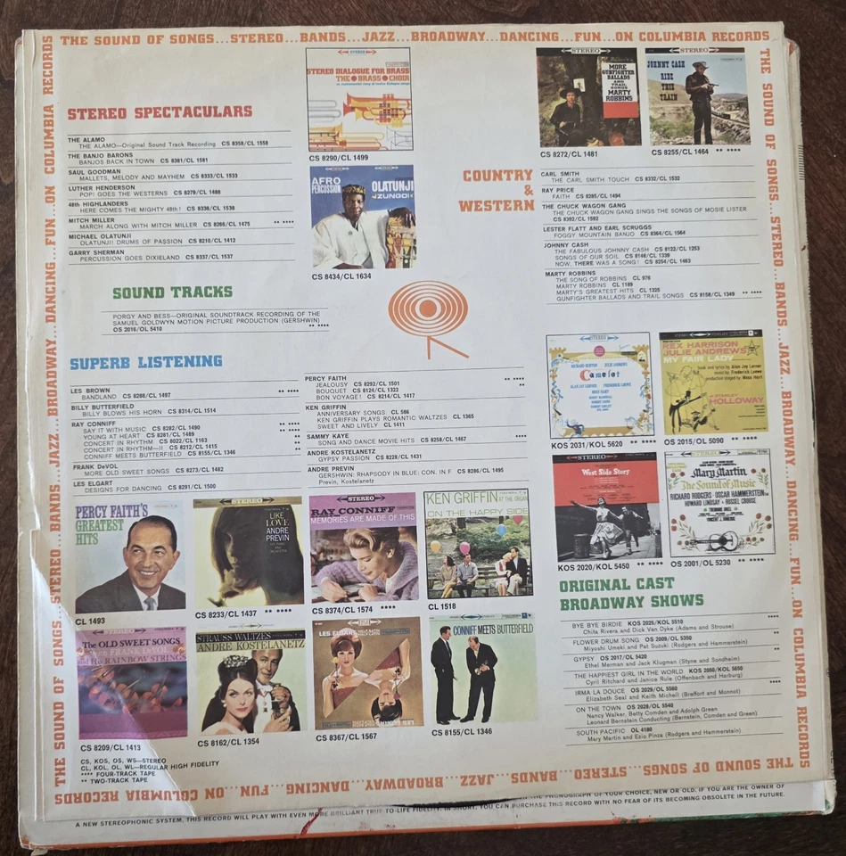 MILES DAVIS - At Carnegie Hall - 1962 Columbia two eye LIVE JAZZ LP - Image 3 of 4