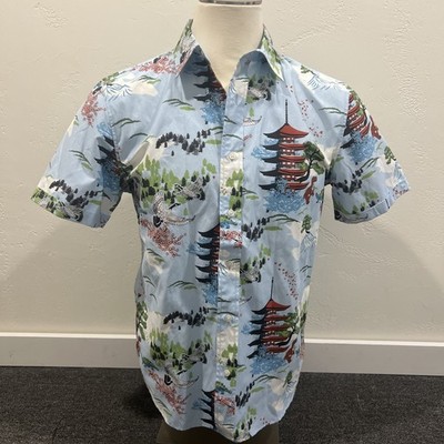 FIREFLY Lootwear Limited Edition Medium Button-Down Shirt Japan Goose Dinosaur