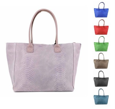Women's leather bag shopper hobo tote bag shoulder bag suede shoulder bag