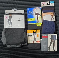 Lot of 5 Women's Hosiery and Legwear Mixed Brands Sizes