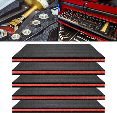 2/4Pcs EPE Toolbox Foam for Organization and ShockAbsorbing Protection, Cuttable